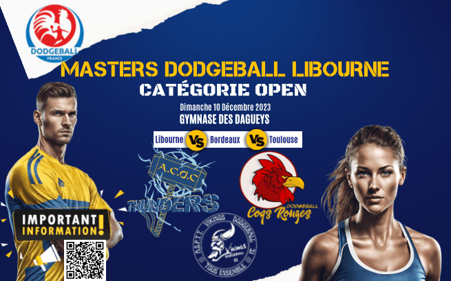 Master de Dodgeball à Libourne : Une Journée de Compétition Acharnée et de Divertissement pour Tous !